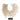 Schelpenketting + Op Standaard - Dora - Schelpen/ Veren - Wit - L