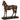 Paard - Polyresine - Bruin - L