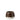 Design Bloempot Twee Kleuren Wit Donkerbruin Small