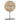 Tafelklok Rond Marmer Beige & Zwart