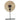 Tafelklok Rond Marmer Beige & Zwart