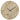 Wandklok Rond Marmer Beige & Zwart