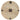 Wandklok Rond Marmer Terracotta Zwart