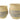 Set Van 2 Mand Gestreept Zeegras Naturel/Blauw
