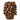 Vaas Fungi Klei Bruin Large