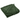 Deken Chenille Polyester Donkergroen