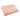 Deken Chenille Polyester Lichtroze