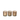 Theelichthouder Wild Glas Camel/Zwart Set van 3