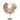 Schelpenketting - Op Standaard - Lisa - Deco Schelpen - Paars