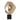 Deco - Abstract - Op Sokkel - Hars - Beige/ Zwart