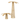 Palmboom - Metaal/ Papier - Naturel - S