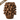 Vaas Fungi Klei Bruin Large