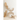 Wanddecoratie - Ibiza - Canvas/ Verf - Crème/ Wit - Set van 2