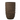 Bloempot met Golvend Design Donkerbruin Extra Large voor grote planten