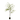 Kunstplant - Fijne Bladeren - Plastiek - Groen/ Zwart